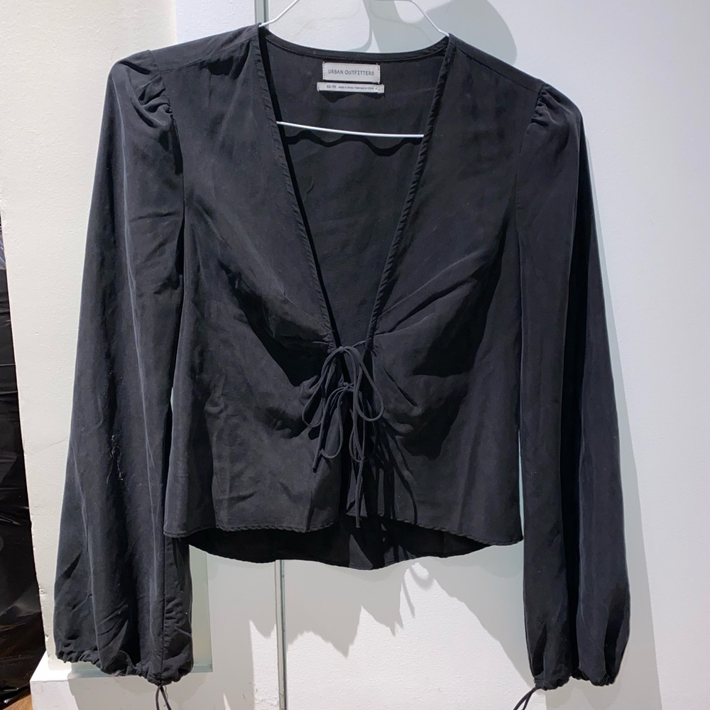 Urban Outfitters Loose Fitting Tie Top